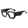 New polygonal sunglasses men's fashion European and American retro sunglasses women's trend modern large-frame sunglasses