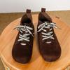 Fashion Flat Single Boots Women's Fashion Round Toe Suede Front Lace-Up Soft Sole Anti-Slip Wear-Resistant Short Shoes