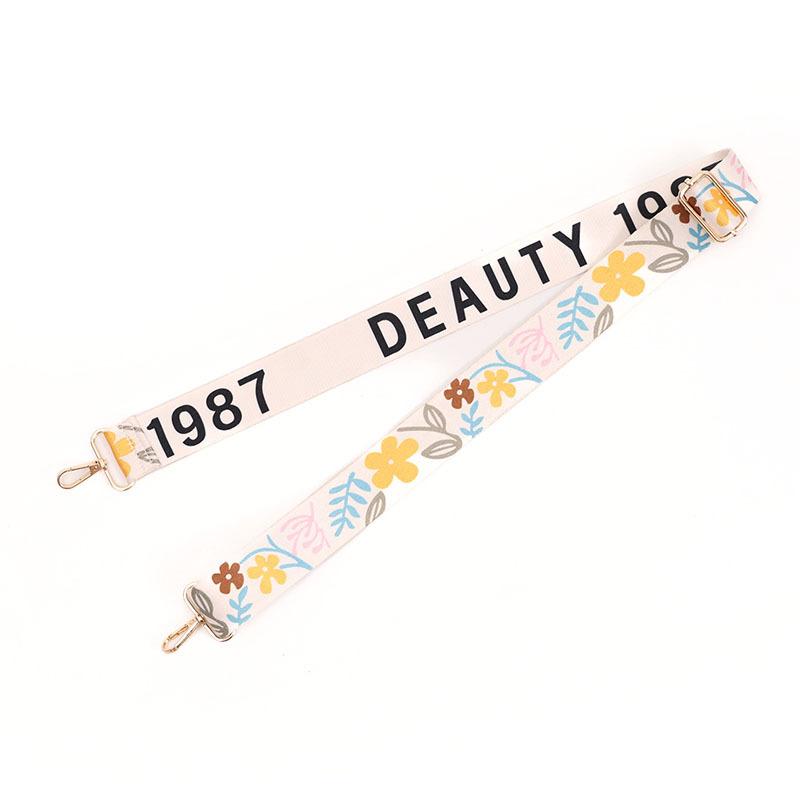

Wide Shoulder Strap Oblique Span Bag Strap Versatile Ethnic Style Color Replacement Accessories Guochao Braided Adjustable Back