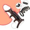 Anello vibrante del pene duraturo Ingrandisci il cazzo Stimola il massaggio Clitoride Anelli Bondage anali Giocattoli del sesso per gli uomini Coppie fetish Sessuale