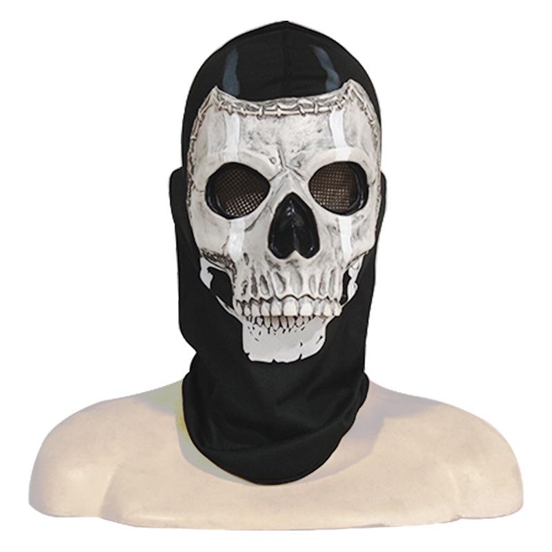 Cross-border Halloween Latex Skull Mask: Warzone Role-Playing Party