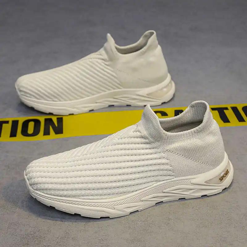 Fashion Hi Cut Mocasino Luxury Man Shoes Woven Men's Luxury Brand Sneakers Designer Boots Sports Low Prices Special Use Bity