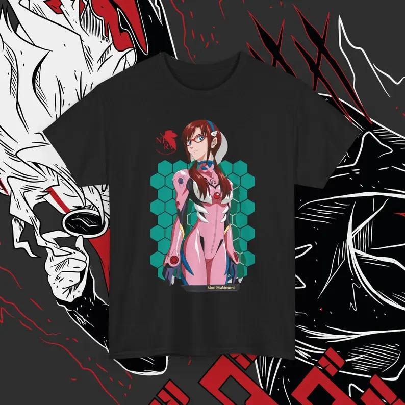 Mari Makinami Girl Anime Waifu Cosplay Unisex TShirt Gift Unisex 3 S