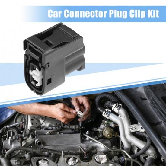 Piece of 1 2 Pin No.9098011246 Ignition Coil Connector Plug Kit Fit for Toyota