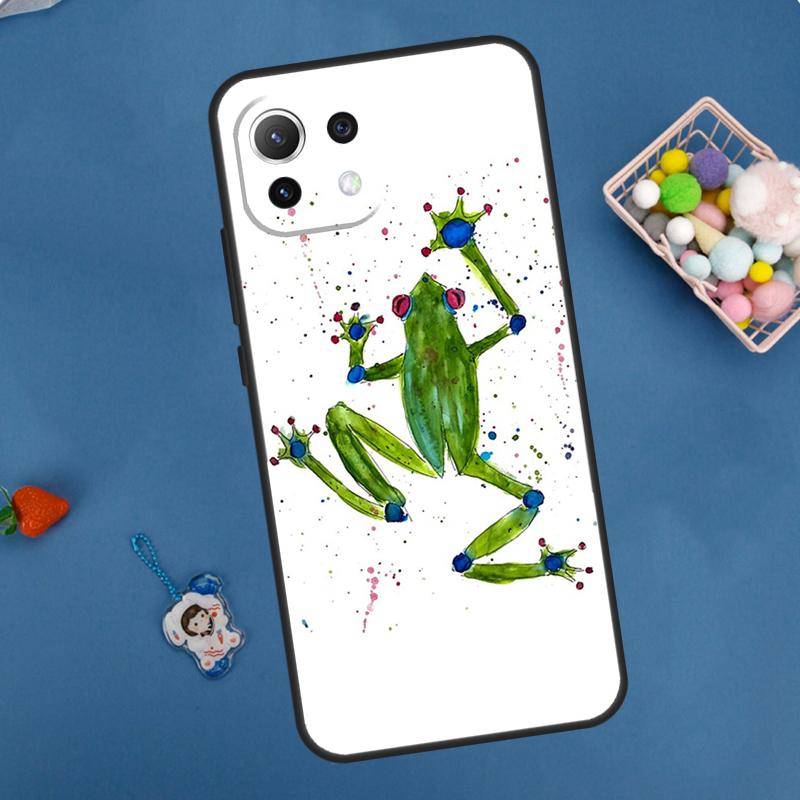 Cartoon Frogs Case For Xiaomi 14T Pro 13T 11T 12T 13 14 15 Ultra POCO X7 Pro X3 X5 X6 F5 F6 M6 Pro Cover