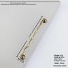 Wavy Rust Resistant Cabinet Door Handles Zinc Alloy Sleek Pulls for Bedroom Wardrobe Cupboard Home Upgrade