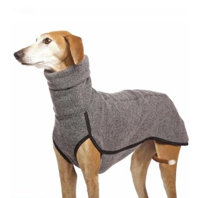 Camicia dolcevita morbida per cani di grandi dimensioni Cani elastici Cappotto caldo invernale Colletto alto Vestiti per animali domestici Autunno