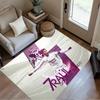 Brazilian Footballer Action Floor Rug Office Rug Suitable for Balcony Kitchen Living Rooms Entryway Anti-slip Rug Office home decor