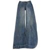 Gypsophila Rhinestone High-Waisted Loose Wide-Leg Jeans - Women's Spring/Autumn 2026