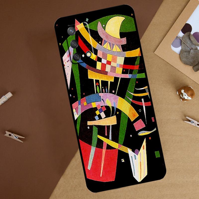 Wassily Kandinsky Abstract Artistic For Oppo A18 A38 A58 A78 A98 A40 A60 A80 A74 A94 A54 A16 A76 A96 A15 A57S A17 A77 Phone Case