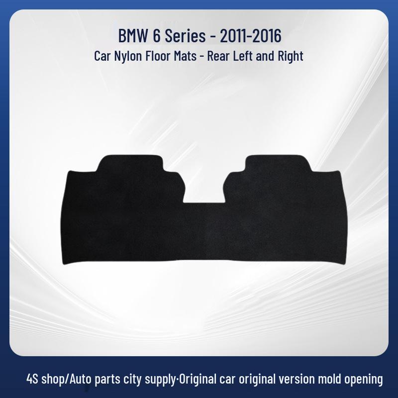 BMW 6er (2011-2016) Nylon Auto-Fußmatten & Kofferraumauskleidung (Links-/Rechtslenker)