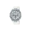 Casio Seria G-STEEL-S Ceas cu Afișaj Dublu Disc Afișaj Dublu Mișcare Quartz Alb Curea de Rășină Ceas Japonez și Coreean Ceas pentru Bărbați Alb GST-S310-7A