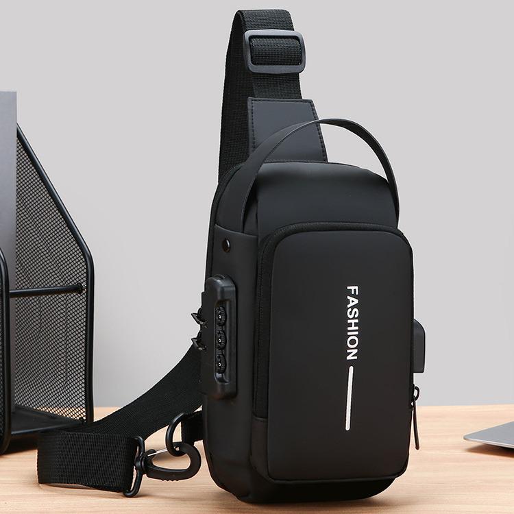 Geantă de umăr pentru motocicletă pentru bărbați, impermeabilă, de mare capacitate