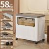 Oversized Flip-Top Storage Box: No Installation Required for Living Room Snacks and Kids' Toys