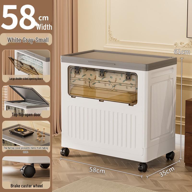 Очень большой складной ящик для хранения без сборки для спальни и игрушек 4230₽