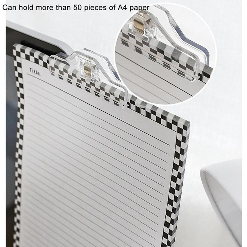 Screen Message Memo Board for Sticky Note Transparent Name Card Phone Holder Keeps Stationery Tidy Suitable for Office Desks Home Study Desktop