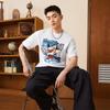 Li Ning Sportmode Kollektion T-Shirt Herren Weiß AHSUD81-1