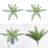 2pcs Artificial Green Cycas - 56cm Fern Leaves