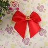 High-Density Polyester Ribbon Rhinestone Bow - Handmade DIY Clothing Accessory