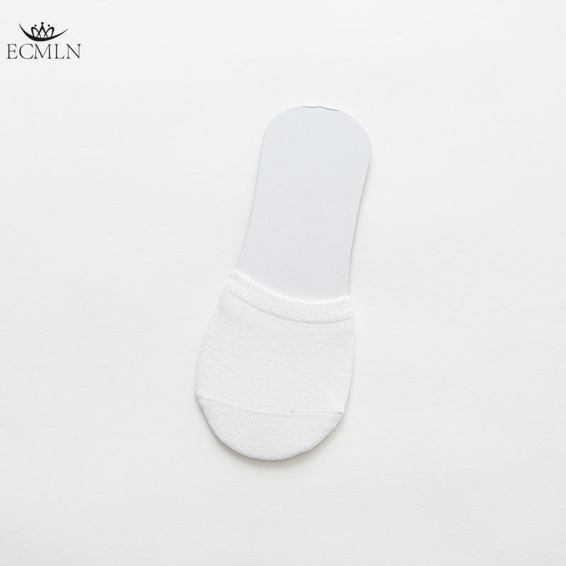 

Носки Front Palm для женщин Невидимые носки Half Palm Летние тонкие впитывающие пот носки-лодочки One size белый