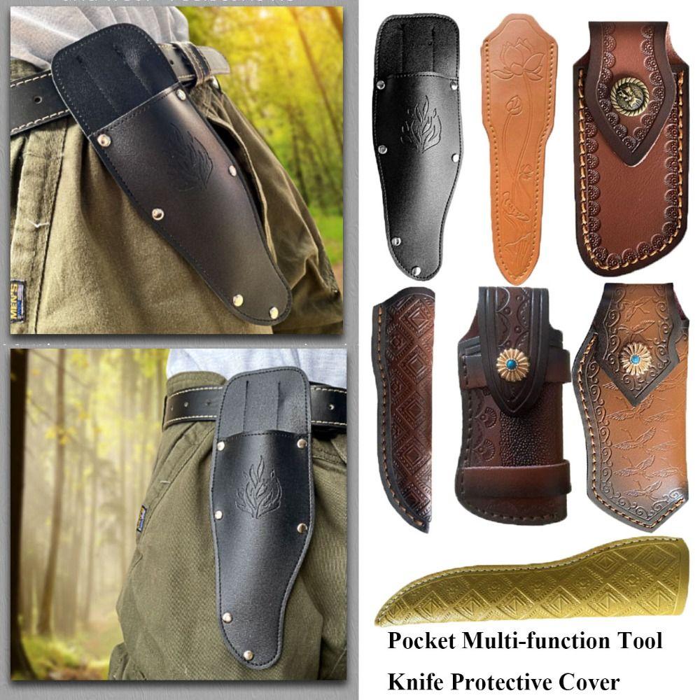 Multistyles Knife Sheath With Waist Belt Buckle Knife Protective Cover  Outdoor Accessories