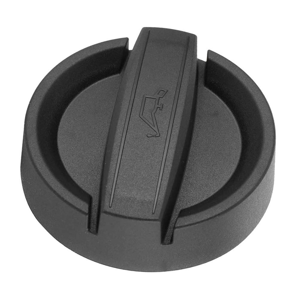 Black Oil Filler Cap Cover 11128655331 Replacement For BMW E88 E90 E60 E63 E65