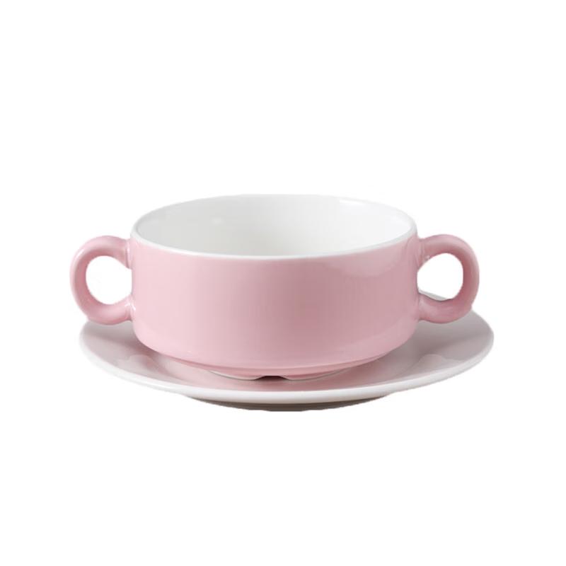 Homeglen Ceramic Double Boiler Stew Pot with Lid