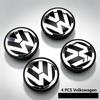 UDXKW1 4pcs 55mm 56mm 65mm Car Wheel Center Hub Caps Cover for VW Volkswagen Golf Polo Passat Touran GTI CC B5 B6 Jetta accessories