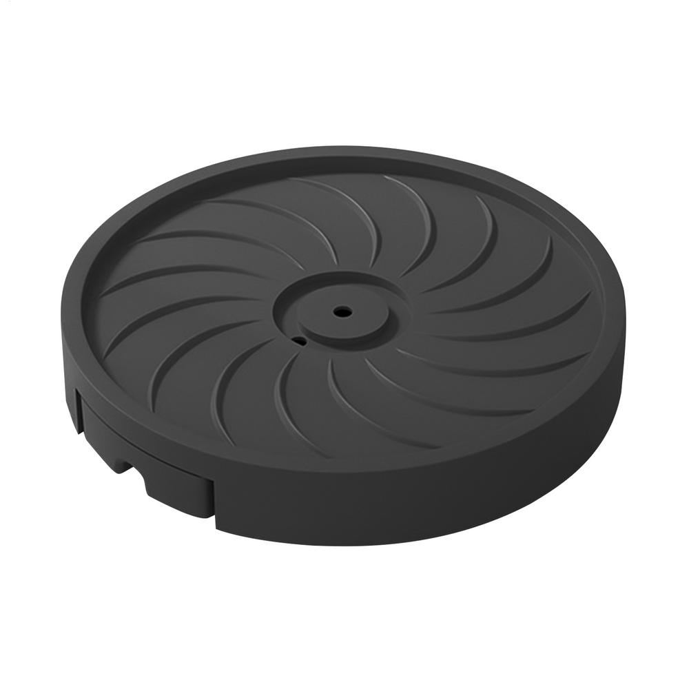 Blumen Pflanztopf Untersetzer mit Rädern Schwerer Pflanzkübel Blumentopf Beweger Rollwagen Platte Ständer Halter Metall Blumentopf Beweger Gartengerät