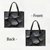 Crack Pattern Tote Bag Large Capacity Casual Shoulder Handbag For Daily Use