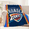 Cool Blanket Soft Comfortable Nap Plush Suitable For Iiving Room Office Bedroom O-Oklahoma Sports City T-Thunder Home Kid Gift