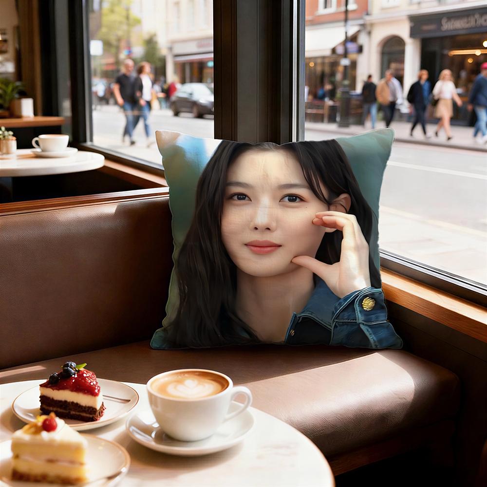 Celebrity Kim You Jung Cushion Cover Decorative Cushion Cushions Covers Cover Sofa X Pillow Piece X X Pillowcase