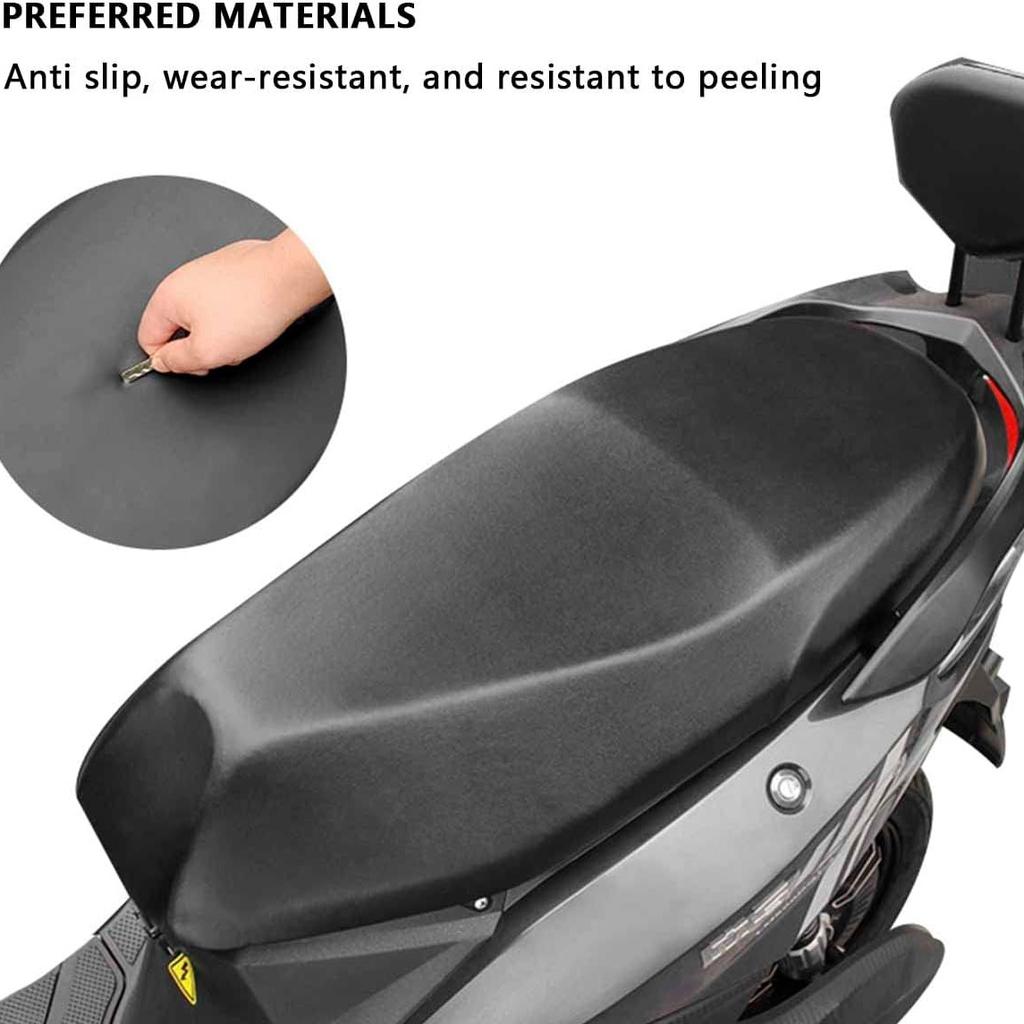 Motorcycle Seat Cover, General Purpose Motorcycle Seat Cover with Elastic, Breathable Motorcycle Seat Cover, Motorcycle Rainy Day Seat Cover