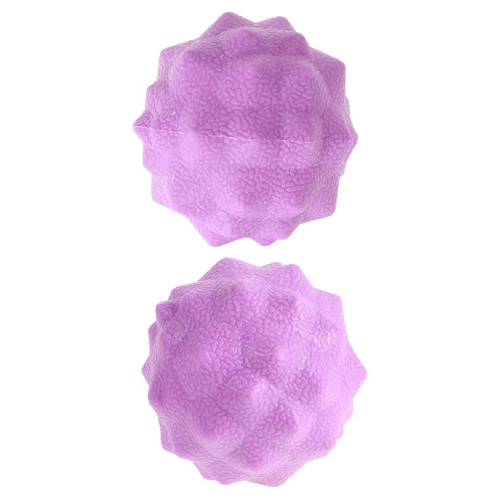 2Pcs Foot Massage Ball Muscle Massager Fitness Yoga Hand Back Leg Massage Tool Multi-Use Deep Tissue Relaxation