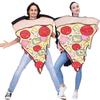 Carnival Party Costumes Halloween Pizza Burgers Food Clothes Cosplay Costumes for Men and Women