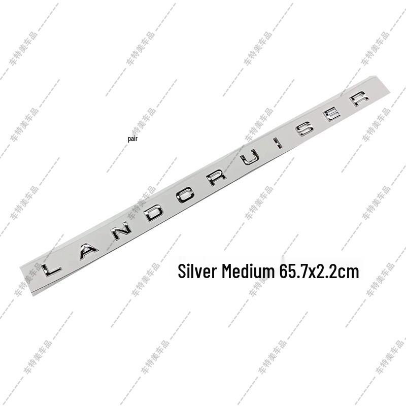 Land Cruiser Hood and Tail Emblem C300 Modification