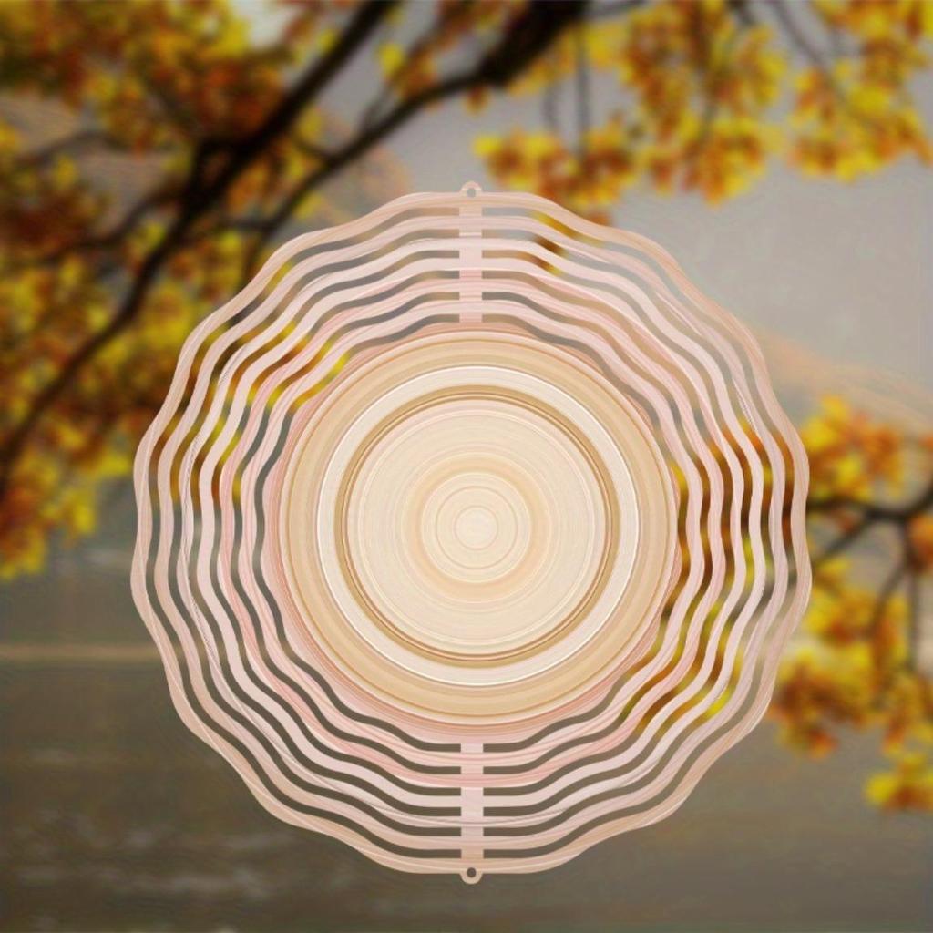 10 Inch Hanging Wind Chime for Outdoor Decor Rotating Design with 360 Hook Perfect for Patio Balcony Garden Spring and Summer Decoration