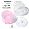 Nail Art Polishing Head Disinfection Box Double Filtration Cleaning Box Manicure Storage Box Nail Brush Cleaning Container
