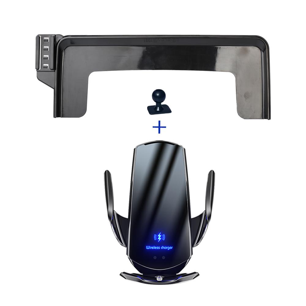Car Phone Holder For Benz C Class W205 - 10.25" Screen Mobile Phone Support Car Mounts 15W Wireless Charging Accessories