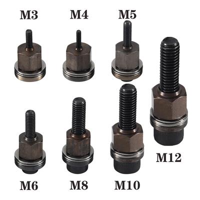 1PC M3 M4 M5 M6 M8 M10 M12 Hand Rivet Nut Gun Head Nuts Simple Installation Riveter Rivnut Tool Accessory For Nuts