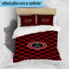 3PCS Global Football Club Sheff Bedding Set,Including 1pc Duvet Cover And 2pcs Pillowcases Perfect for Bedroom, Dormitory, Fan Christmas gift