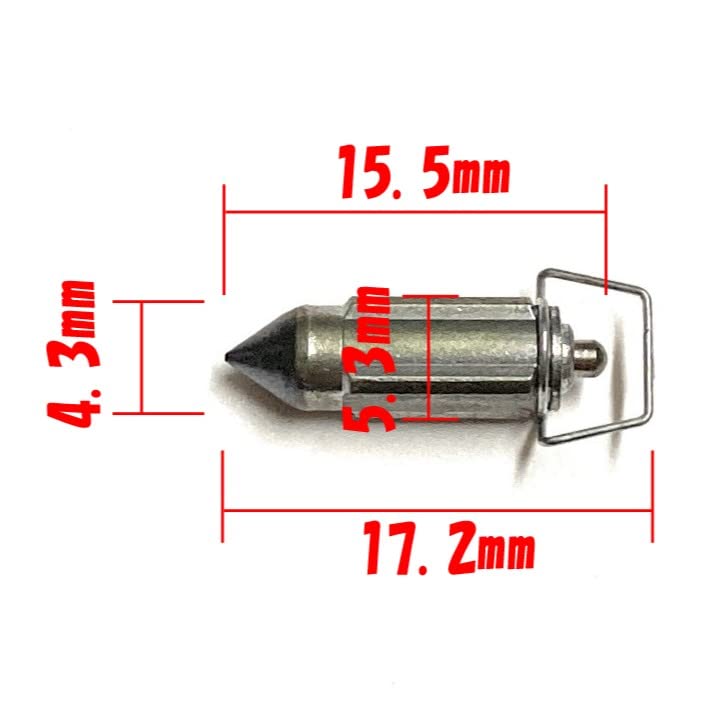 4pcs Float Valve Kawasaki Zephyr Barrios ZRX400