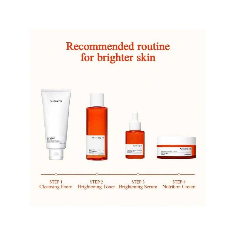 Pyunkang Yul Radiance Vita Serum 30ml– Hydrating Serum For Dry Skin With Hyaluronic Acid, Niacinamide, Panthenol, Pearl Extract, 24-Hour