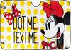 Tataway Front Sun Shade for Car SUV 150 X 80 Cm Minnie Pattern