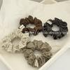 Retro Minimalist Checkered Fabric Small Hairband, High-end and Laid-back Hair Tie for Ponytail
