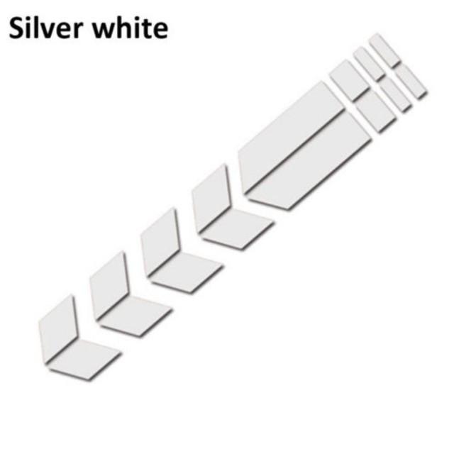 Reflective Sports Car & Motorcycle Decal, 34*5.4cm, Car Stripe/Mudguard Sticker