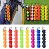 Golf Ball Holder,Holds 5Golf Balls Easy Attachment to Bag or Cart,Golf Ball Protector Cover Silicone Golf Ball Sleeve