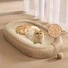 1pc Pet Cat Scratching Board Extra Large Oval Sisal Cat Nest Wear-resistant and Non-shedding Cat Scratching Box Cat Supplies