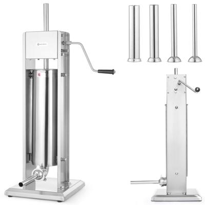 Profi Line 7L Stainless Steel Vertical Sausage Stuffer - Hendi 282090