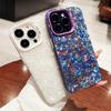 Bling Glitter Dream Conch Shell Marble Case For iPhone 13 14 11 12 15 16 17 Pro Max Soft Bumper Hard Acrylic Back Cover